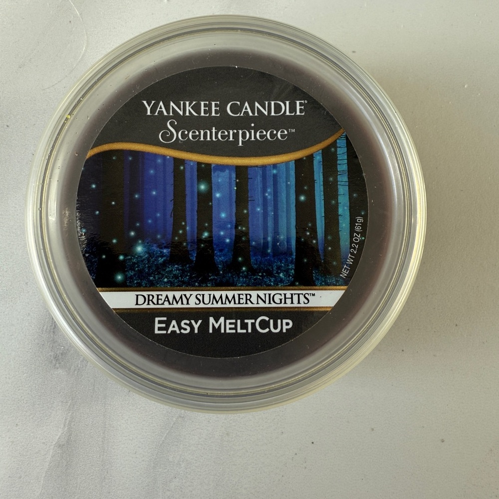 Yankee Candle Dreamy Summer Nights. Easy MeltCup 2.2oz-Fresh Scent RARE